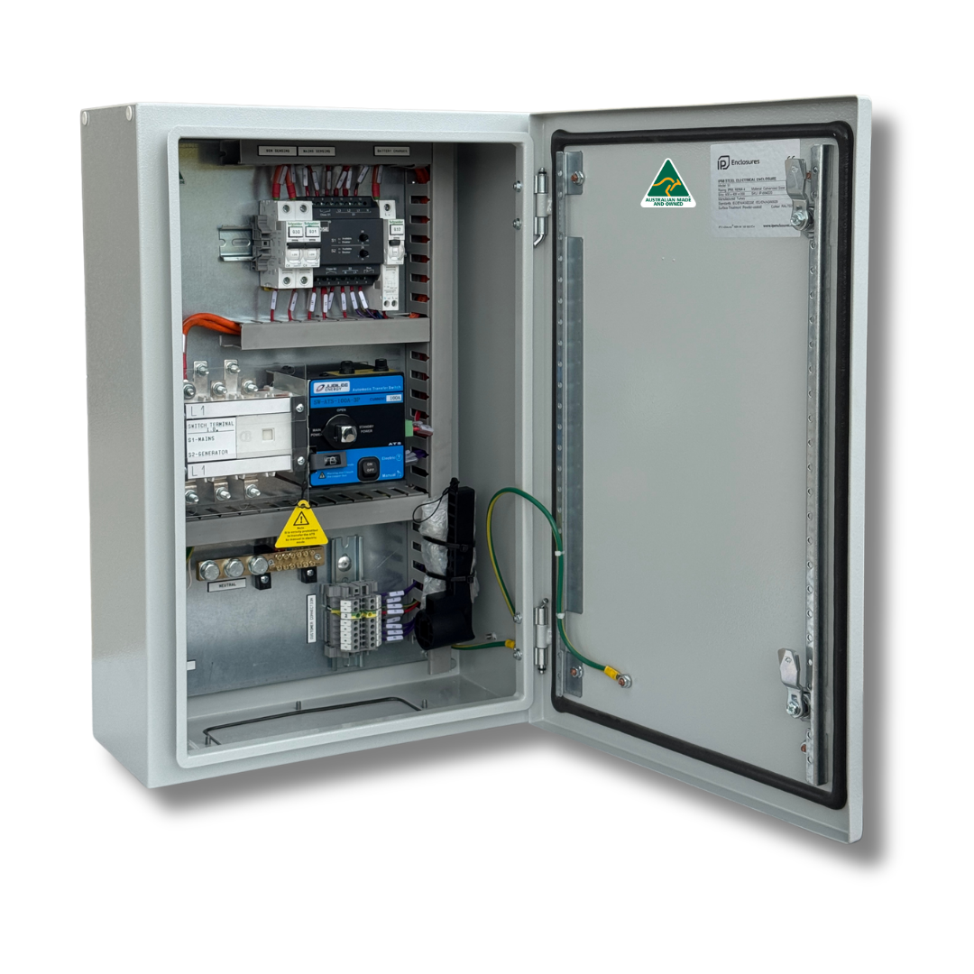 Jubilee Energy ATS Box | 100A 3-Pole Automatic Transfer Switch