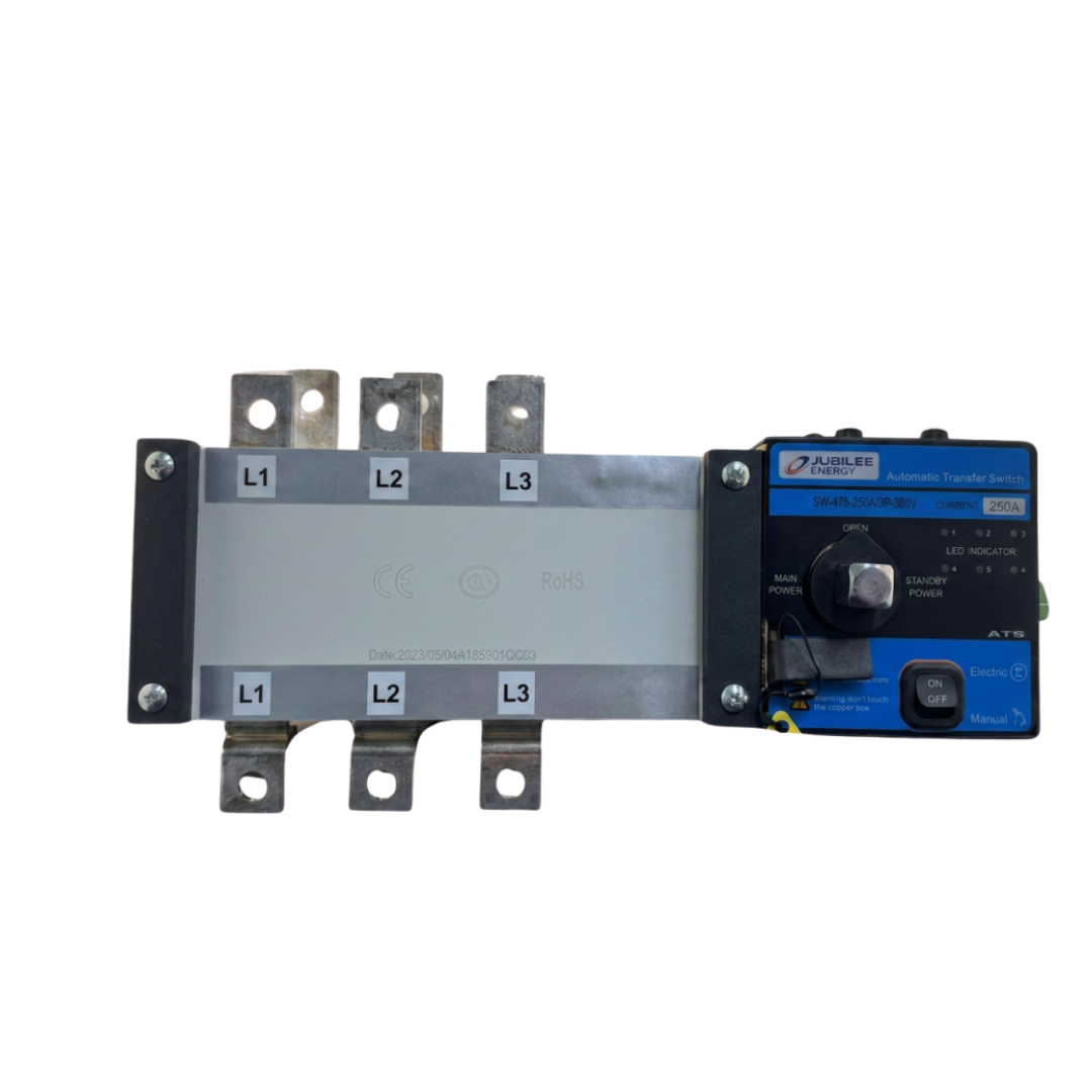 Automatic Transfer Switch (ATS) | 250A 3 Pole 240V