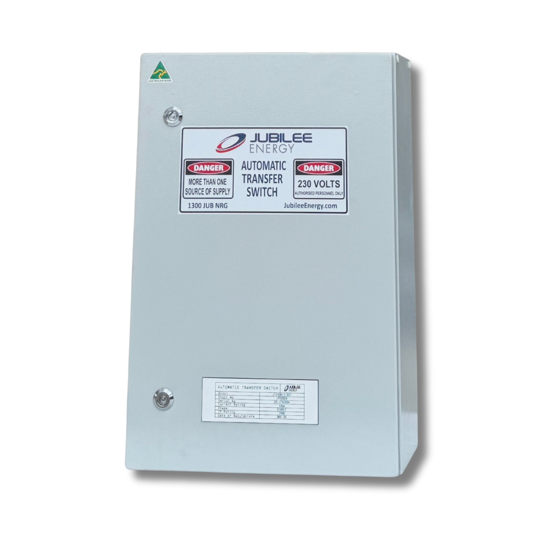 Jubilee Energy ATS Box | 100A 3-Pole Automatic Transfer Switch
