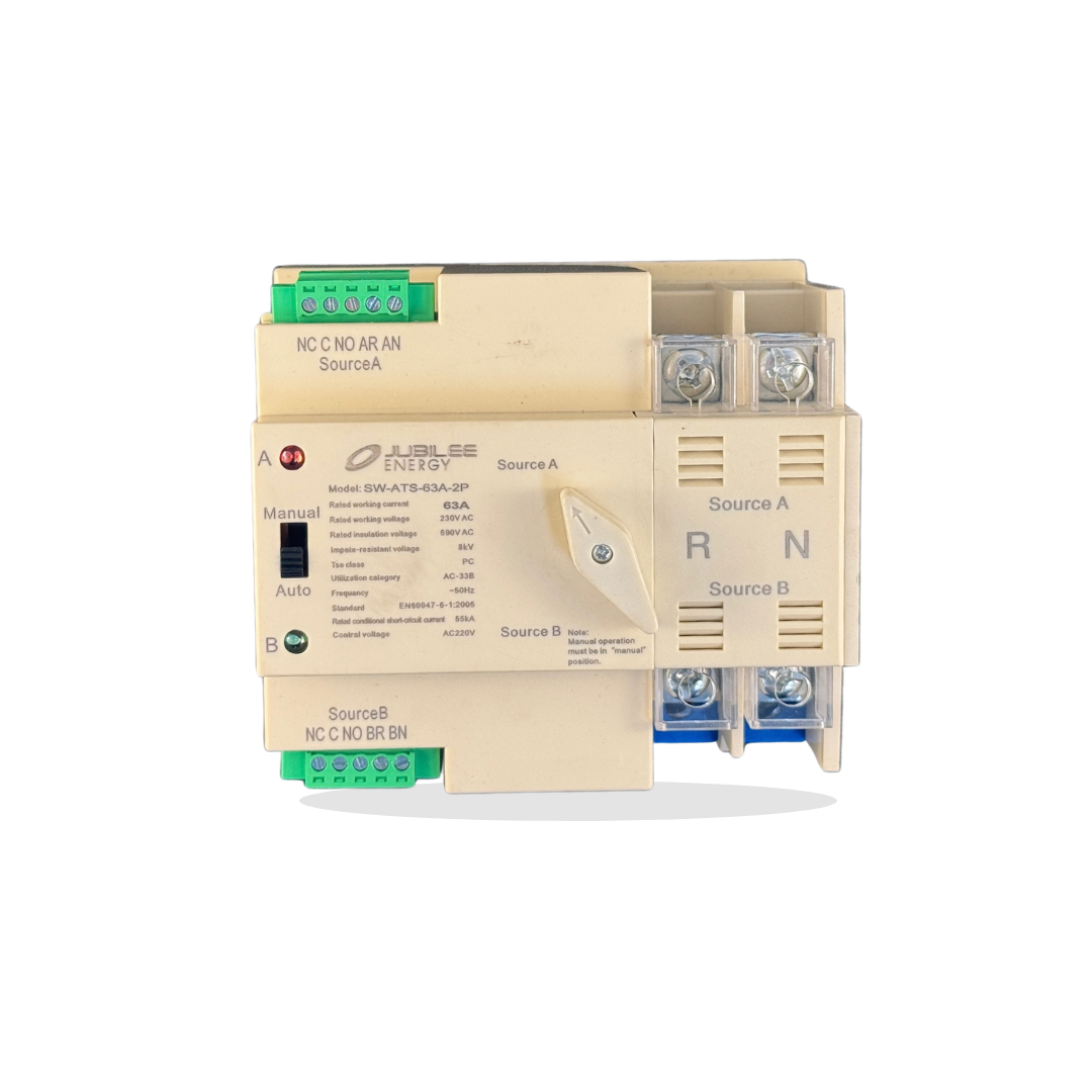 Automatic Transfer Switch | 63A 2-Pole 240V