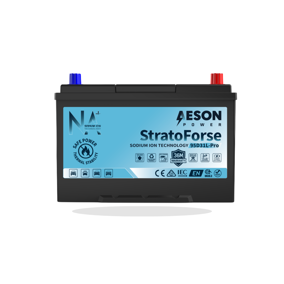 AESON N70L / 95D31L Pro Start | 12V Sodium-Ion Battery