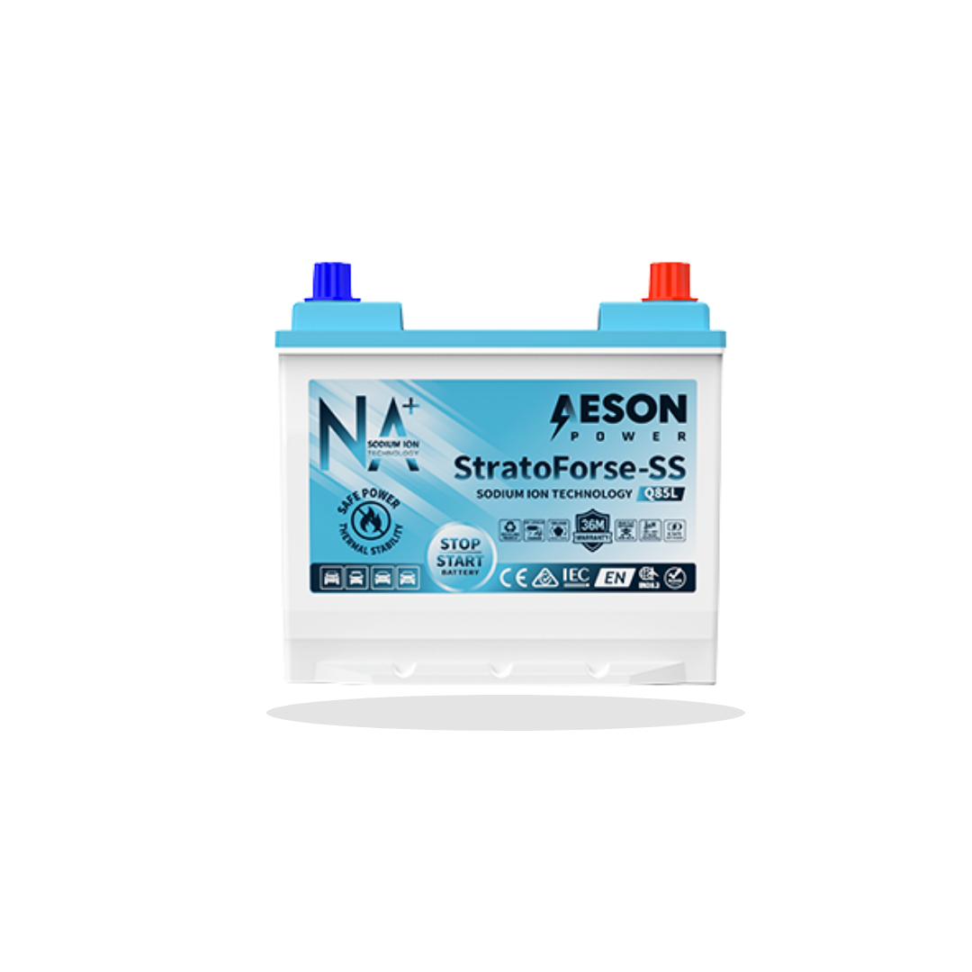 AESON StratoForse-SS Q85L | 12V Sodium-Ion Stop-Start Battery