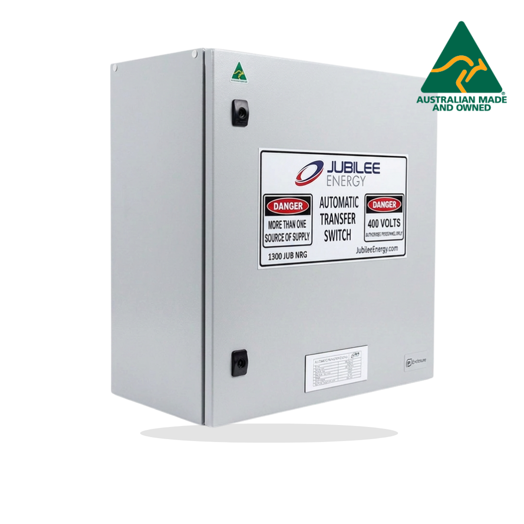 Jubilee Energy ATS Box | 100A 3-Pole Automatic Transfer Switch