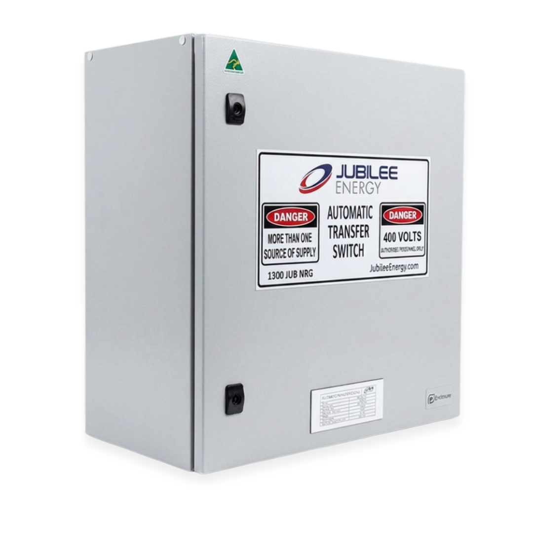 Jubilee Energy ATS Box | 100A 3-Pole Automatic Transfer Switch