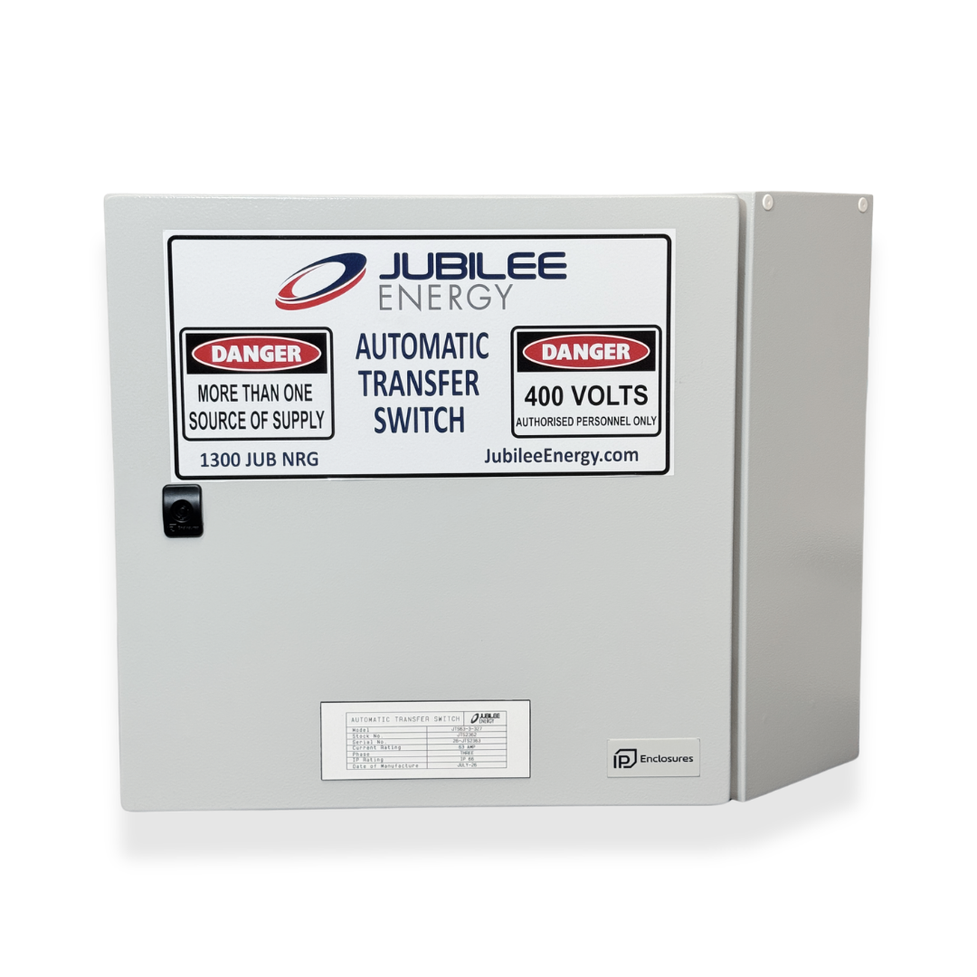 Jubilee Energy ATS Box | 63A 3-Pole Automatic Transfer Switch