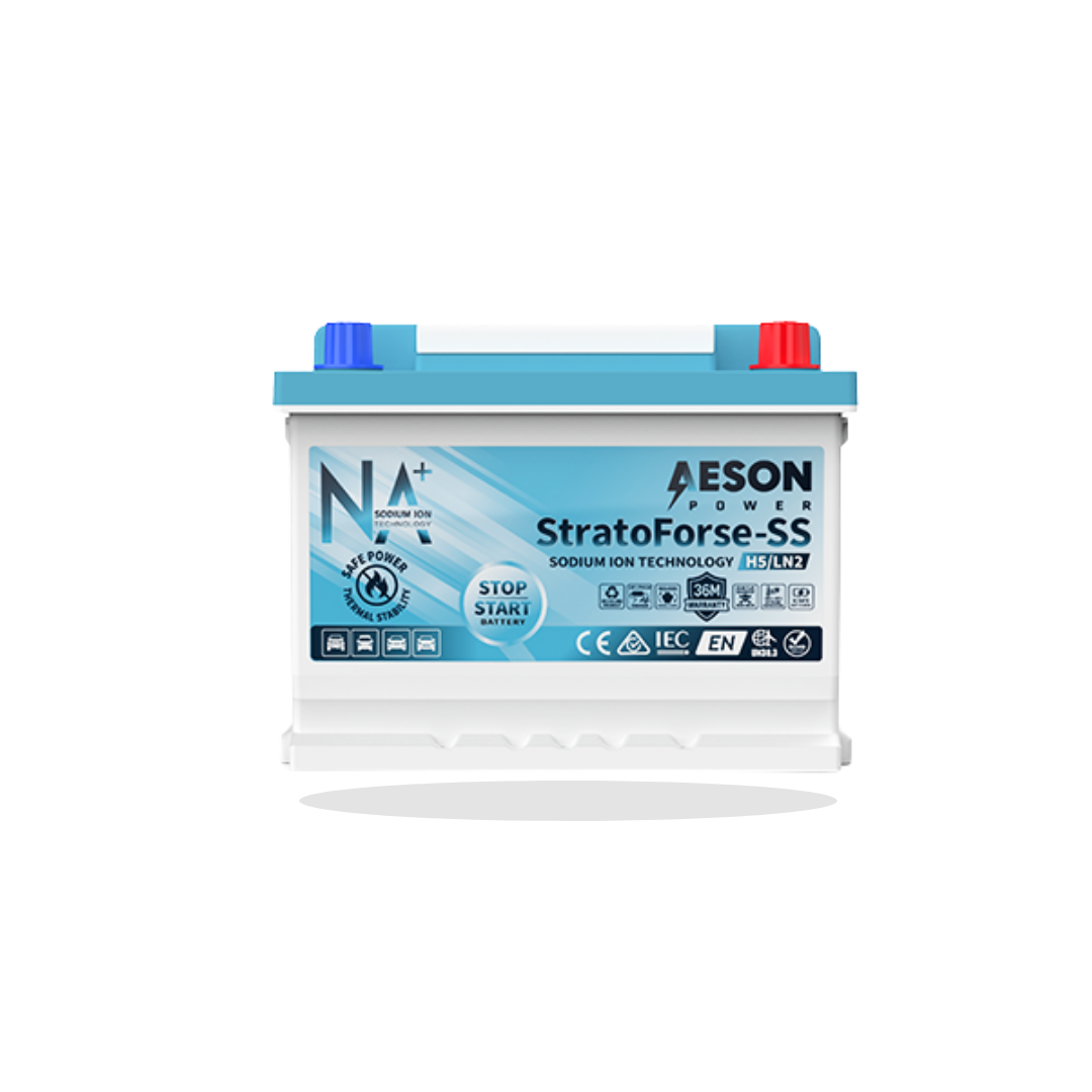AESON StratoForce-SS H5 / LN2 | 12V Sodium-Ion Stop-Start Battery