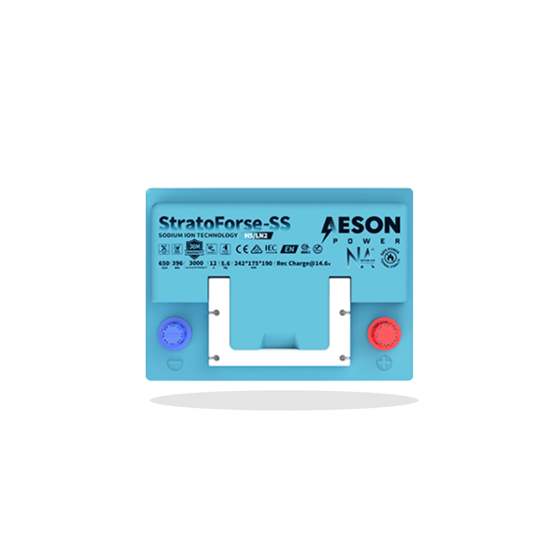 AESON StratoForce-SS H5 / LN2 | 12V Sodium-Ion Stop-Start Battery