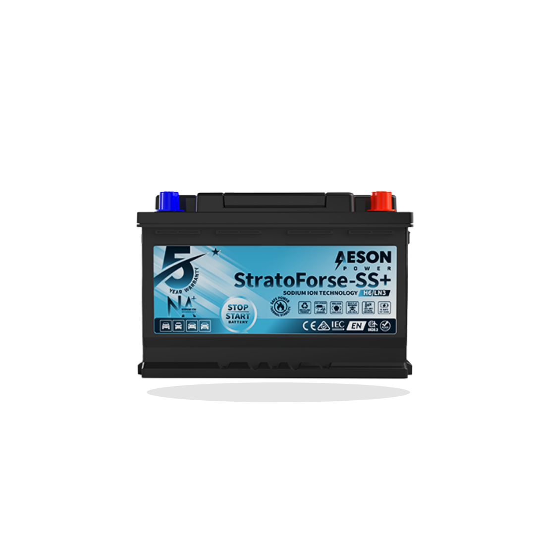 AESON StratoForce-SS H6 / LN3 Pro | 12V Sodium-Ion Stop-Start Battery