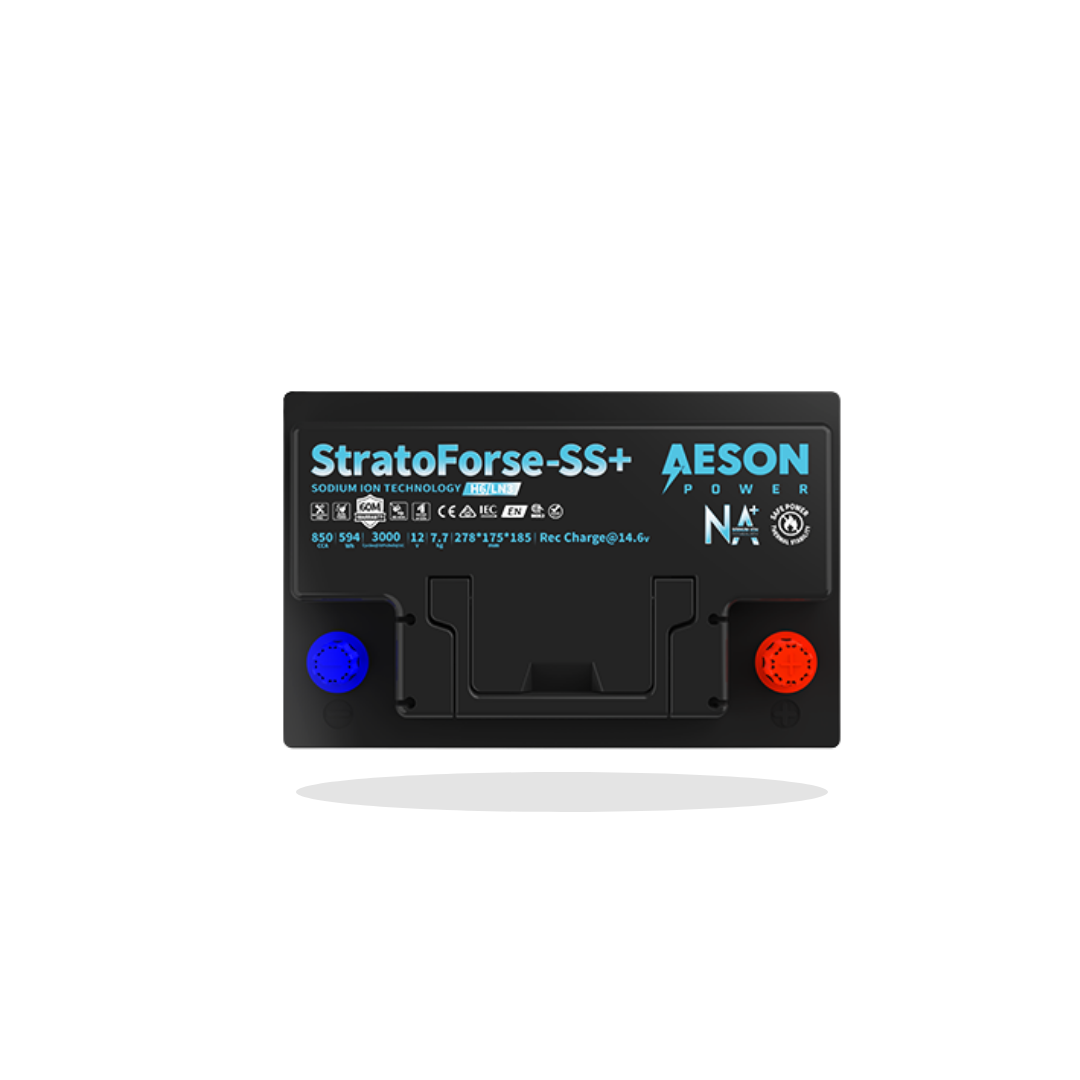 AESON StratoForce-SS H6 / LN3 Pro | 12V Sodium-Ion Stop-Start Battery