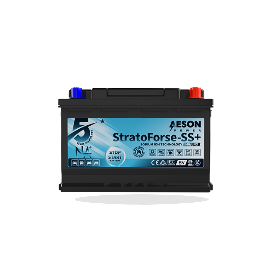 AESON StratoForce-SS H6 / LN3 Pro | 12V Sodium-Ion Stop-Start Battery