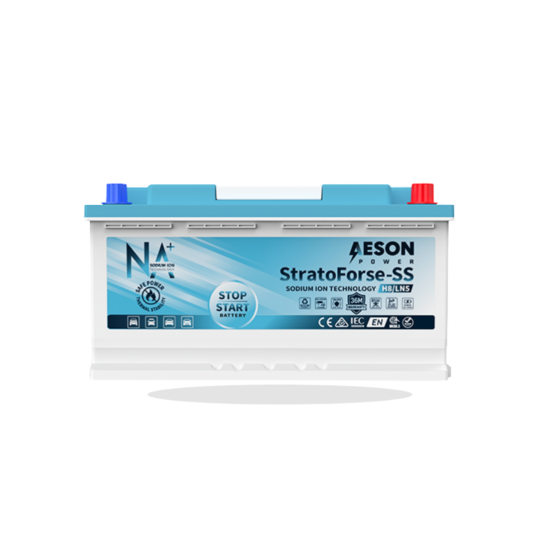 AESON StratoForce-SS H8 / LN5 | 12V Sodium-Ion Stop-Start Battery