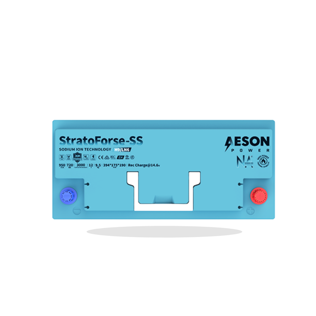 AESON StratoForce-SS H9 / LN6 | 12V Sodium-Ion Stop-Start Battery