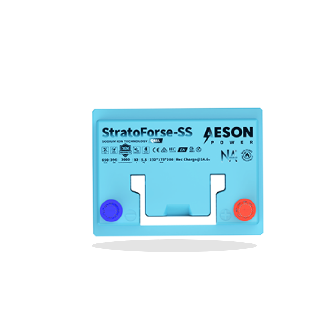 AESON StratoForse-SS Q85L | 12V Sodium-Ion Stop-Start Battery